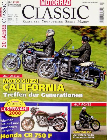 Motorrad Classic 01/2008 Motorrad Classic 01/2008